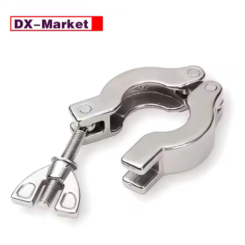 304 Stainless Steel KF Clamp Without Center Ring, Vacuum Flange Hardware ,L007