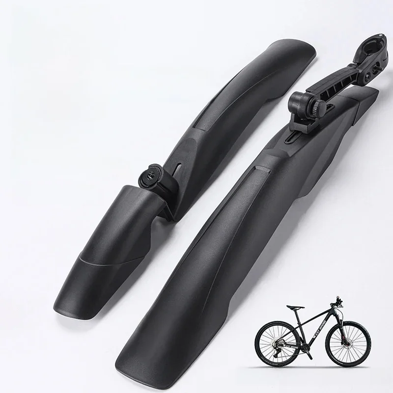 AliExpress West Biking WEST BIKING Bicycle Fenders 26/27.5/ 29 inch Mountain Bike Front Rear Tire Bike Mudguard Lengthen Wheel MTB Quick Release Fender