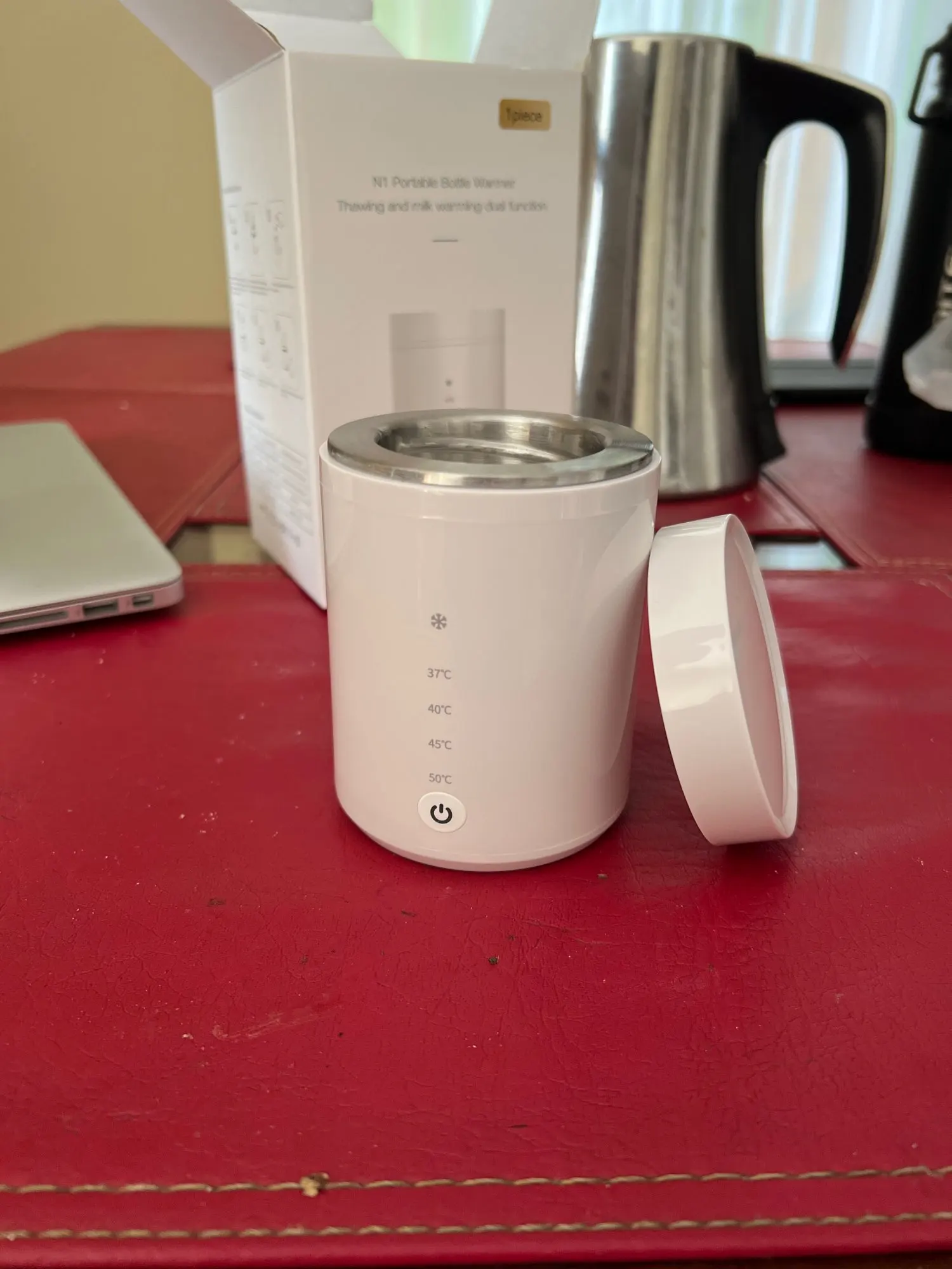 Luno - Chauffe biberon nomade sans fil & décongélation
