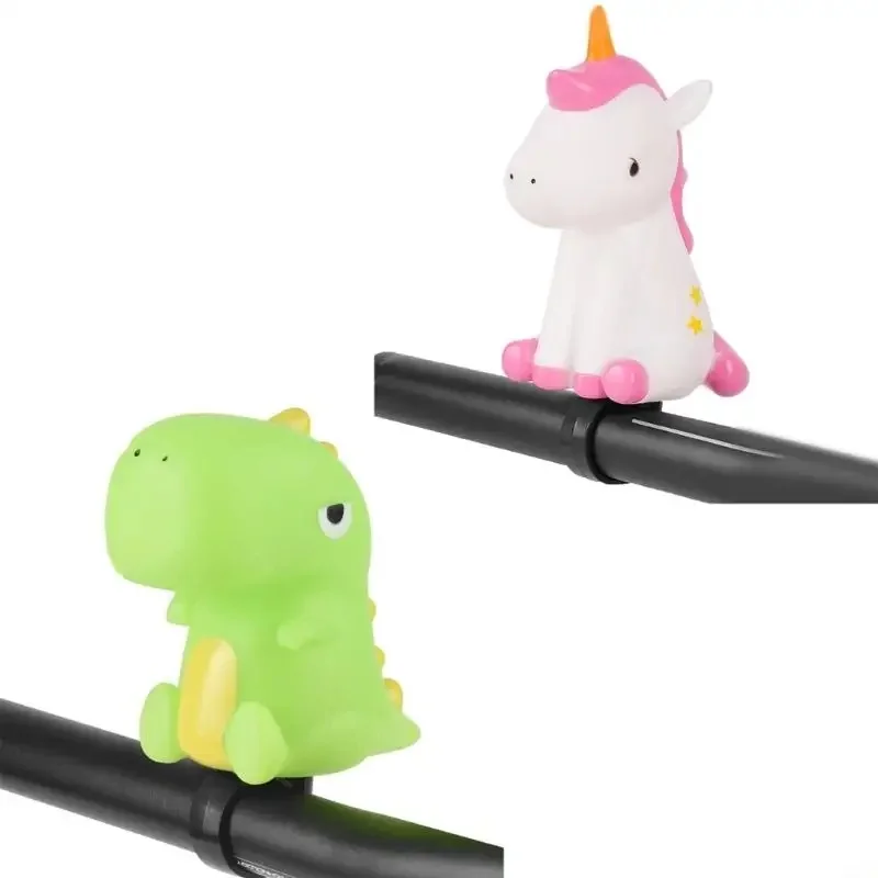 AliExpress RISK 652D Cartoon Animal Childrens Bicycles Horn Squeeze Bicycles Horn Clearly Sound Bicycles Bells Cute Scooter Kid Bike Bells