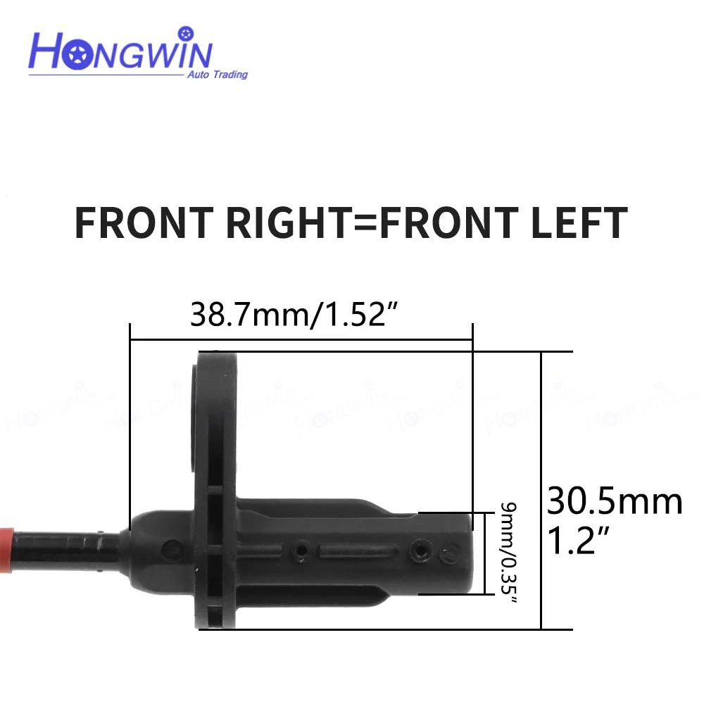 OE: 59830-C5100 59810-C5100 Front Left Right ABS Wheel Speed Sensor Fits Kia Sorento Prime 2.0 2.4 3.3 2016-2019 G4KE 59830C5100