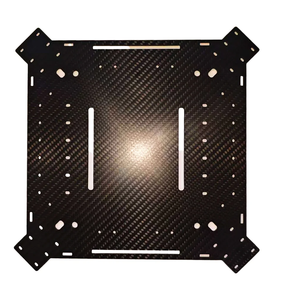 Twill Matte Carbon Fiber Sheet, Custom CNC Cutting Service, Carbon Plate Processing
