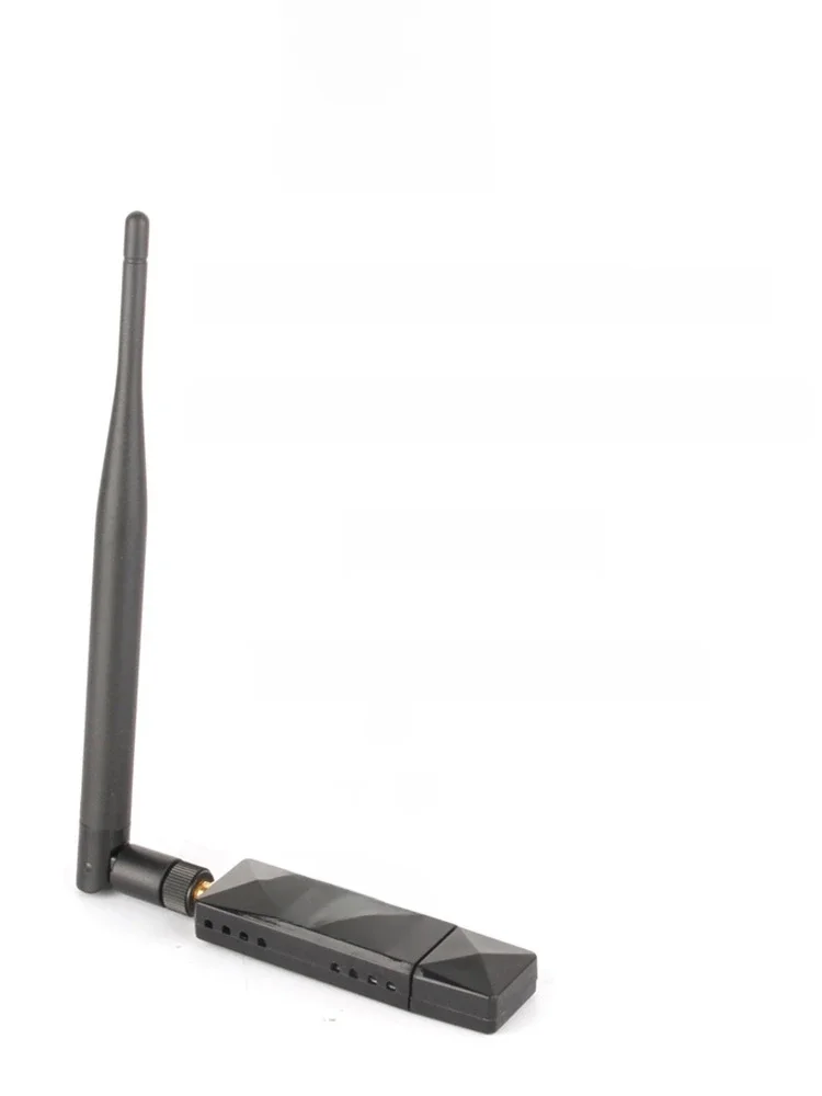 Carte réseau sans fil double bande 2.4G/5G, adaptateur WiFi double antenne 300M, émetteur récepteur USB RT5572