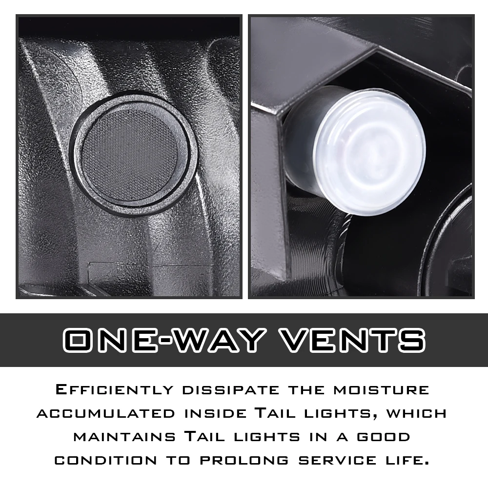 الفرامل الخلفية الذيل ضوء بدوره مصباح إشارة واضح Lh صالح لتويوتا تاكوما Trd 16-21 عدسة الهالوجين 8.1560042008155E + 19 مقاوم للماء #6