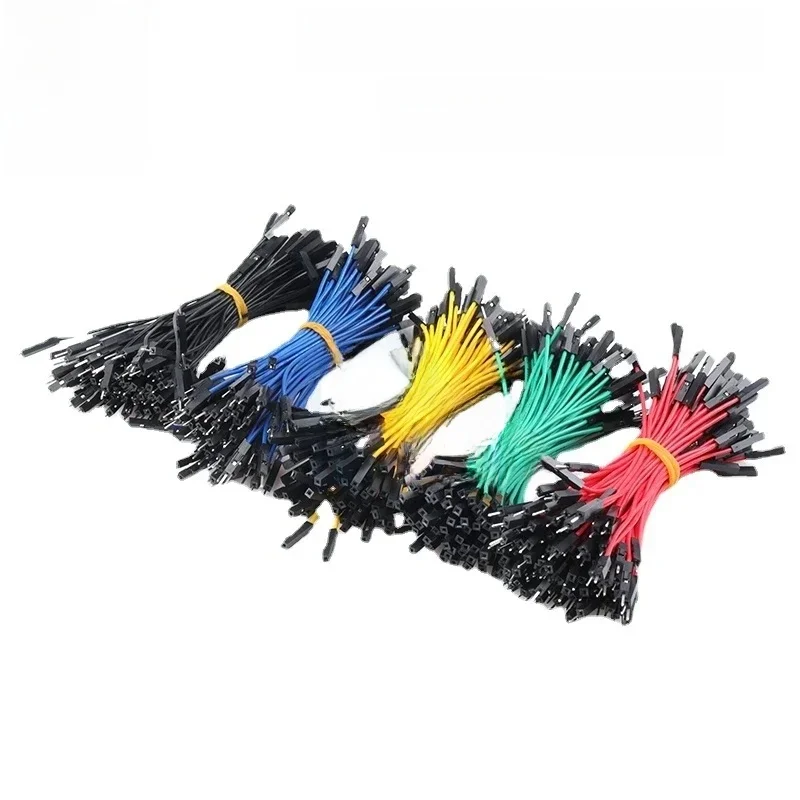 Câble Dupont pour platine de prototypage, pour ligne Ardu37, 2.54mm mâle femelle, fil de raccordement Dupont, câble 26AWG, connecteur électronique 1P, bricolage, 10 pièces