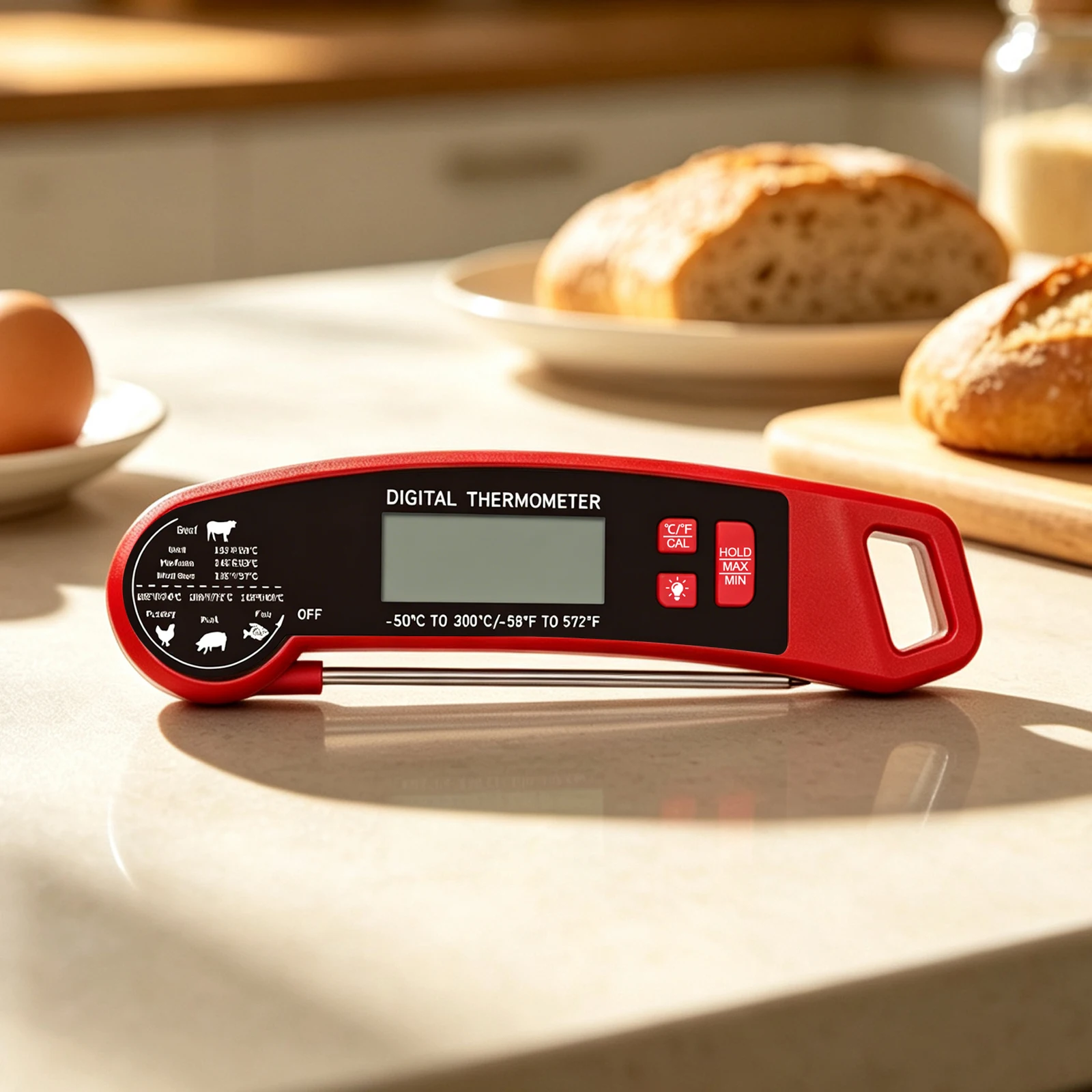 Termómetro Digital de Lectura - Camping Cooking Portable reseña y precio