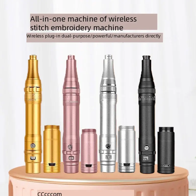 

Многофункциональная тату-машинка в корейском стиле с клипсом, профессиональная ручка для татуажа бровей и губ, универсальная для микроблейдинга