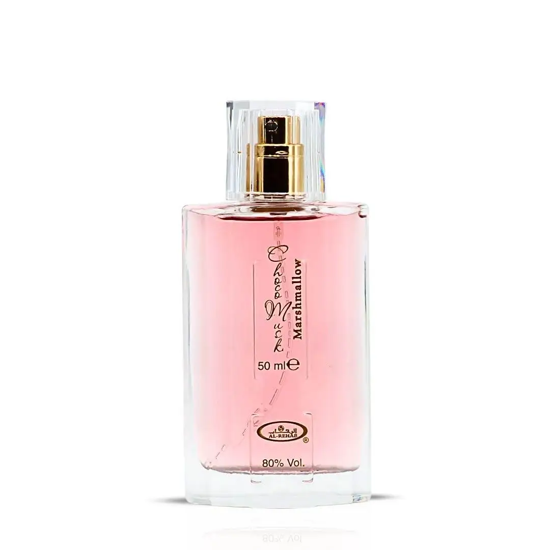 Al-Rehab Choco Musk Marshmallow Eau De Parfum for Women - 50ml (1.65 oz) | Gourmand Perfume with Strawberry, Marshmallow & Cocoa | Sweet, Fluffy & Addictive | Long-Lasting Arabian Dessert Scent - view 3