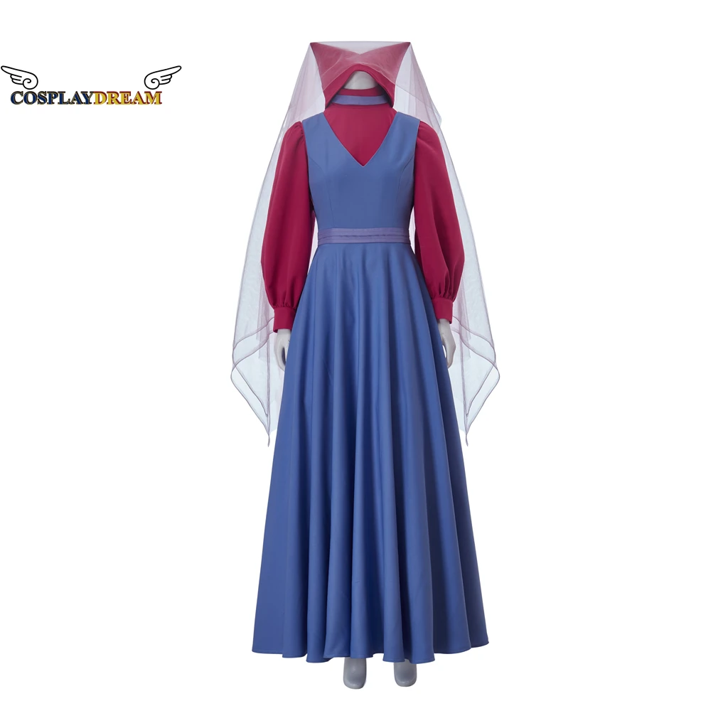 

Lady Fox Maid Marian Cosplay Costume Fox Marian Cosplay Outfit Dress Tops Hat with Head Pieces Outfits Dress Up for Halloween