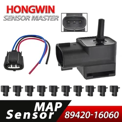 89420-16060 100798-3471 MAP Sensor Pressure & plug For Toyota Starlet EP91 Tercel Paseo 1.5L l4 1995-1999 89420 16060 1007983471