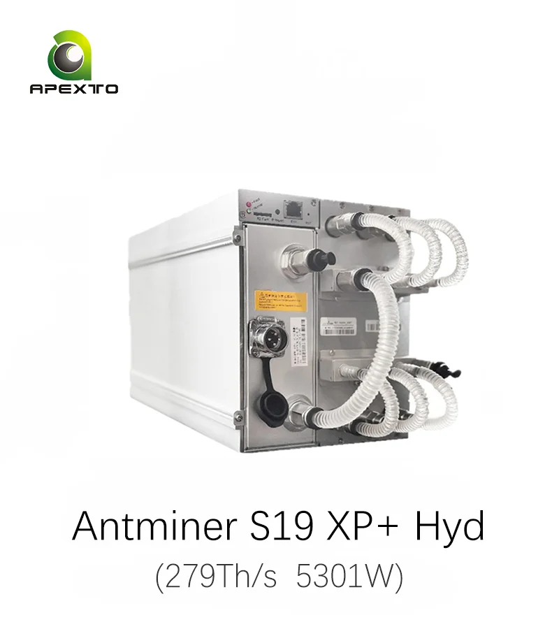 

NEW STOCK Bitmain Antminer S19 XP+ Hyd 279T 293T 5301W Bitcoin Miner Hydro Cooling