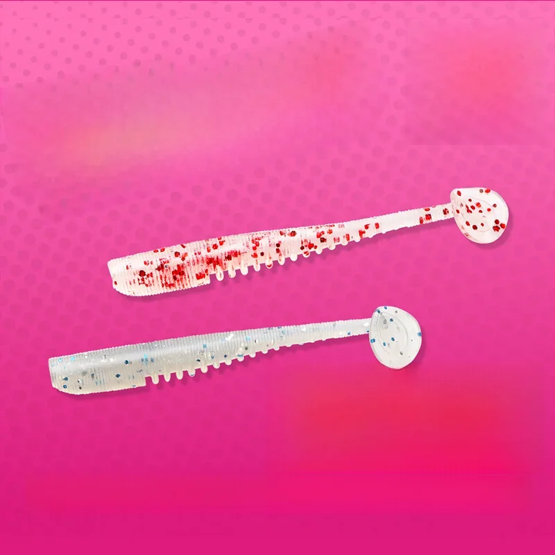 TSURINOYA T queue ver Ajing Rockfish leurre de pêche souple FLEX 38mm 0.4g 20 pièces ajouter parfum lumière jeu faux appât plastique souple Grub