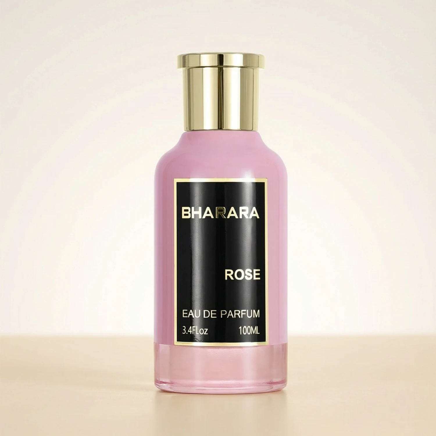 Bharara Rose Eau de Parfum For Women Bergamot Grapefruit Fragrance Long Lasting Perfume Women's Valentine's Day Gift 3.4 oz view 2