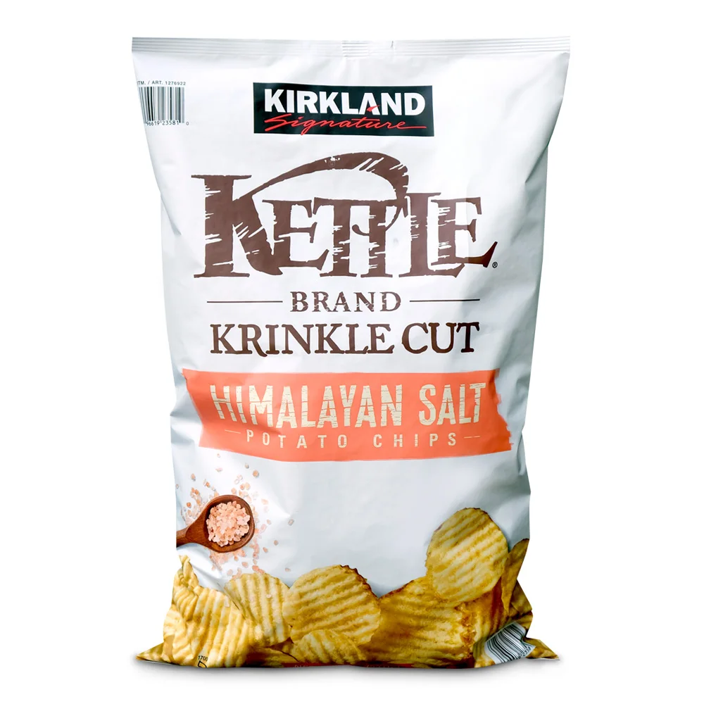 Coast Cockerland Kettle Pink Salt potato chips 907g