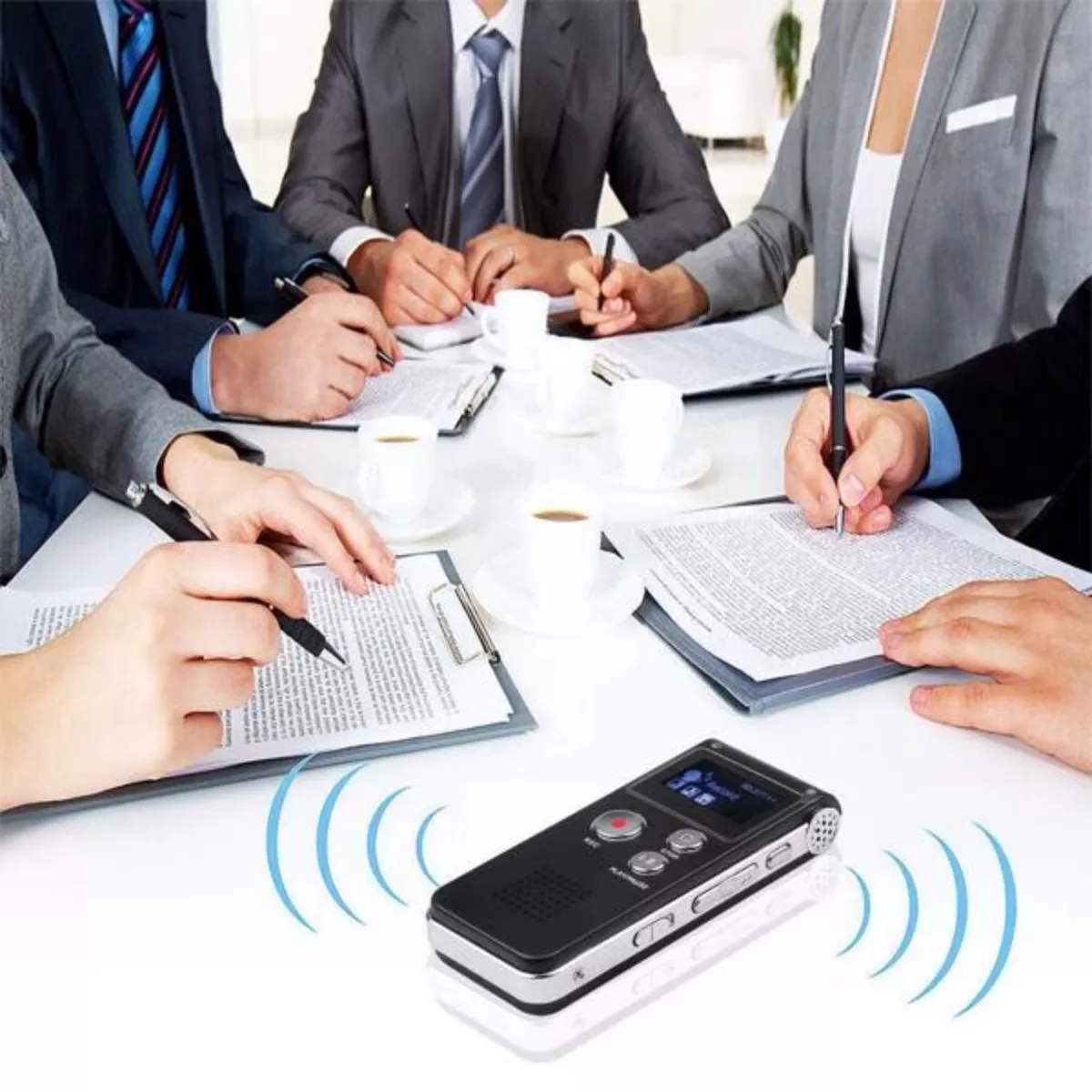 8GB مسجل صوت رقمي مشغل MP3 صوت صغير مسجل الصوت المهنية محرك فلاش USB صغير تسجيل الإملاء