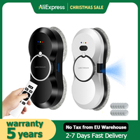 Robot Window Vacuum Cleaner Liectroux HCR10,Water Spraying,Ultrathin Window Cleaning Robot Vacuum,Home Wall Glass Cleaning Robot