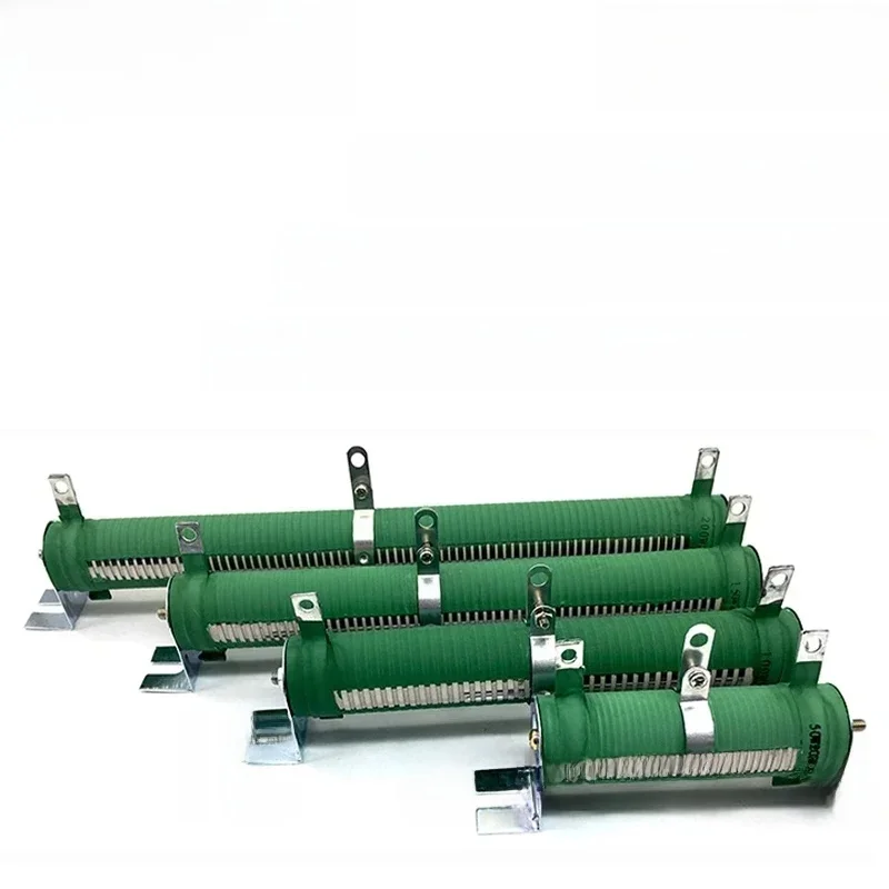 1 SZTUK Regulowany rezystor drutowy 50W 100W 200W 300W 500W 1000W 2000W 3000W 5000W RX20-T Ceramiczny reostat przesuwny dużej mocy — zdjęcie produktu 7