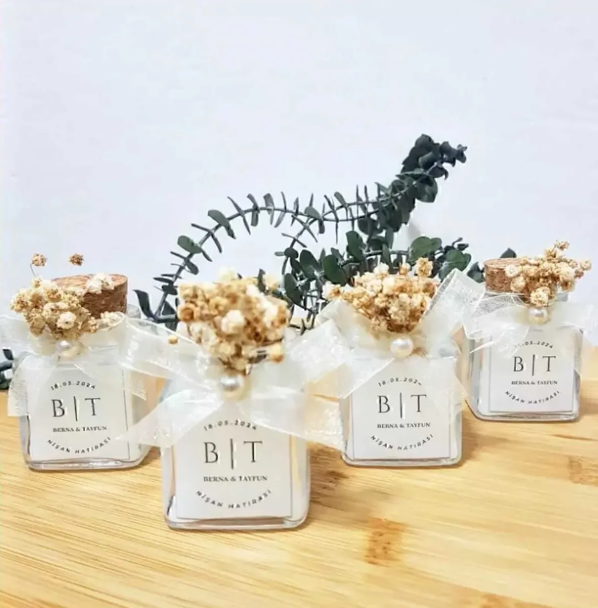 Customizable Wedding Candle Favors, Jar Candle Gifts Bulk, Baptism Gift Box Set, Bridesmaid Candle, Flower Candle, Babyshower Gift, Wedding Gift For Guests,wedding favors for gues Gift Box For Baby Shower Bridal Shower