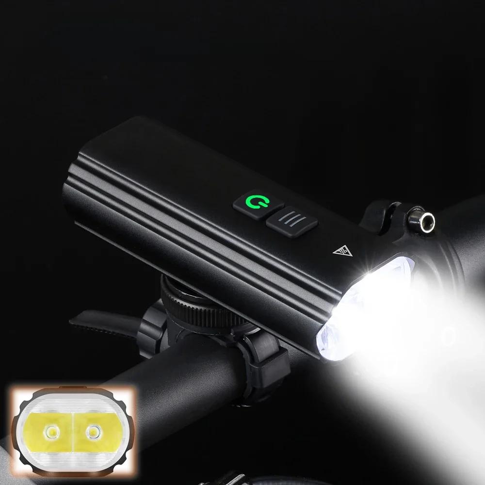 AliExpress PROMEND 4800mAh Bicycle Bike Lights 3600 Lumens High Brightness Multi-Function Road MTB Cycling Safety Front Lights Accessories