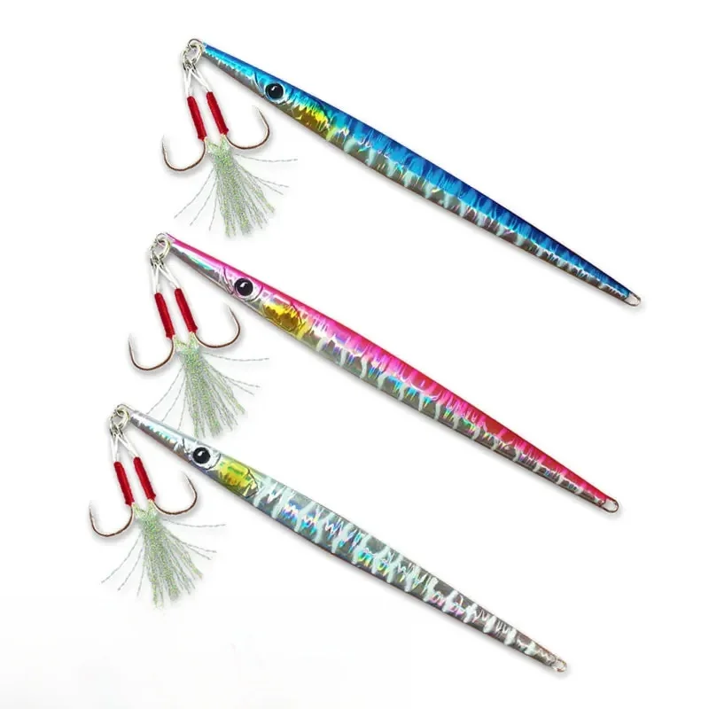 AS Fast JIg Lure Fishing Bait Speed Falling Angler 60g80g Boat Sea Fishing Metal Hard Vertical Bait Sinking Jigging Pesca Bait — zdjęcie 2