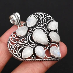 Genuine Moonstone Pendant Women Jewelry gift