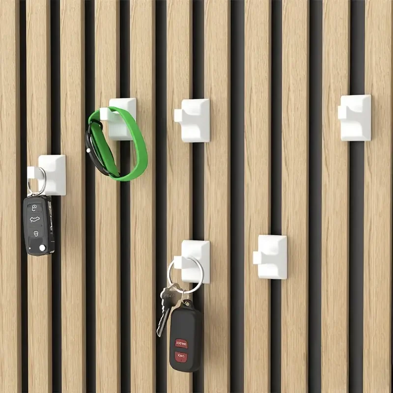 Heavy-duty sound insulation panel hook - No drilling installation, compatible with 13mm channel panels, suitable for home image 3