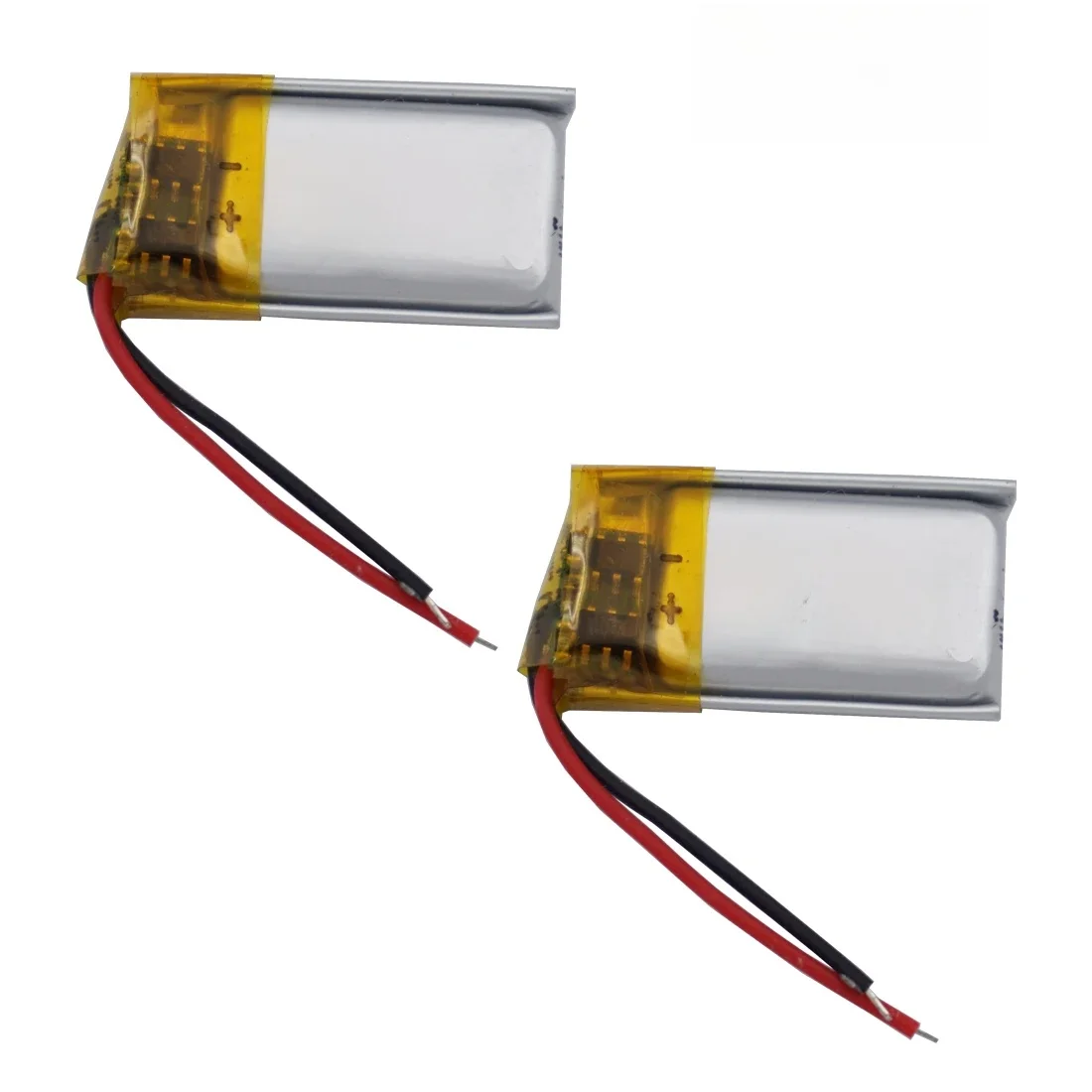 2Pcs 3.7V 70mAh Rechargeable Li Lipo Battery 401120 For Headset MP3 GPS Camera Driving Recorder Bluetooth Speaker Recording Pen