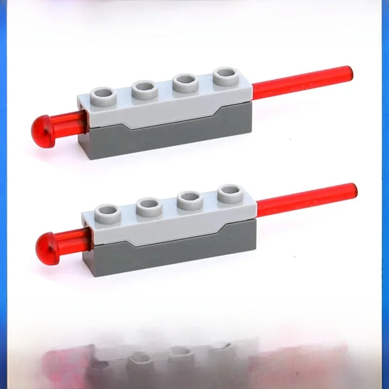 Jouet de mécanisme de tir à ressort à balle, lanceur 1x4, blocs de construction MOC, pièces techniques, arme à fléchettes Luminoter, 15301, 15303, 15400, 8L