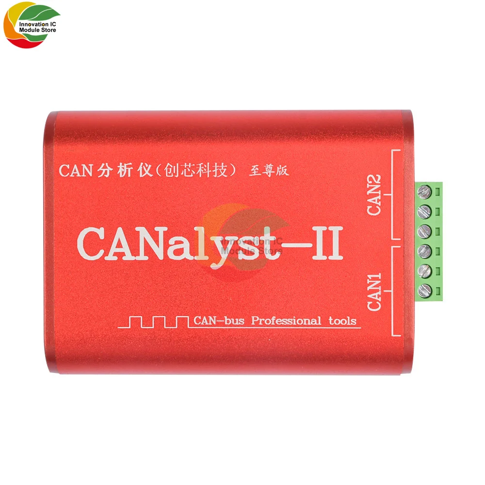 Ziqqucu CANalyst-II Analyzer Expansion Board Module Pro 2CH USB to CANBus USBCAN Analyzer 2500 VRMS ZLG CANTest CANPro Isolator