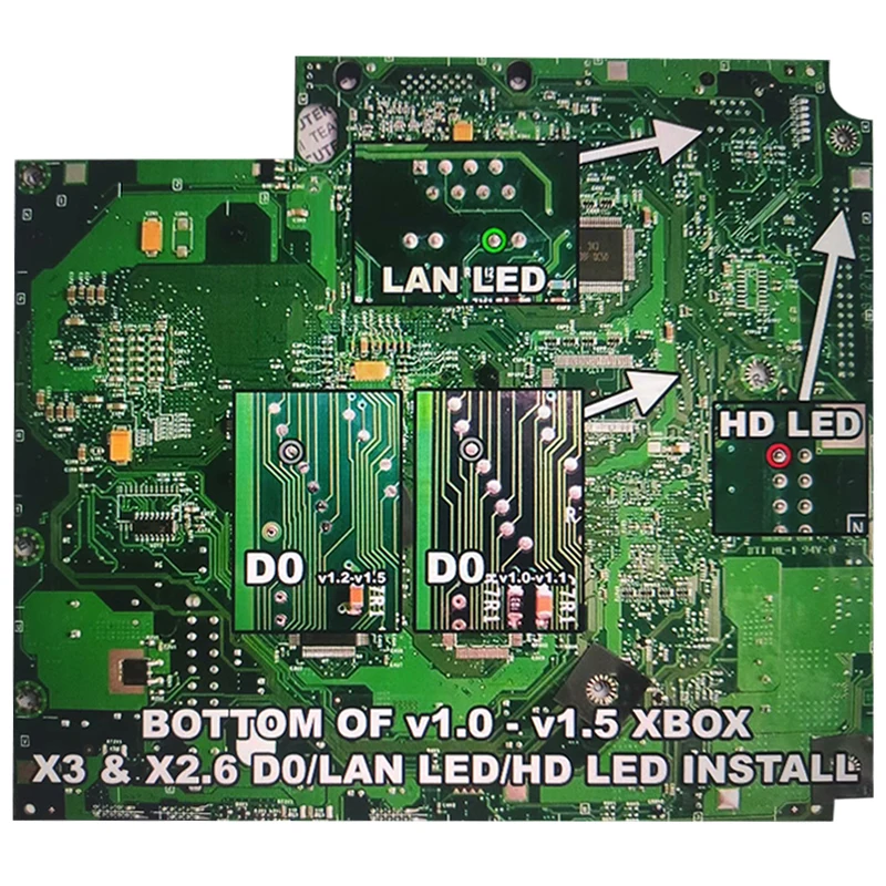 modmodmod New ModXo For Original Xbox Modchip Adapter Configured PromethOS