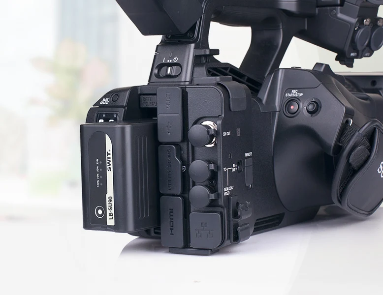 SWIT LB-SU90 SONY BP-U Camcorder Battery Pack, Built-in 14.4V D-tap Output / Charging Input And 5V/2A USB Output