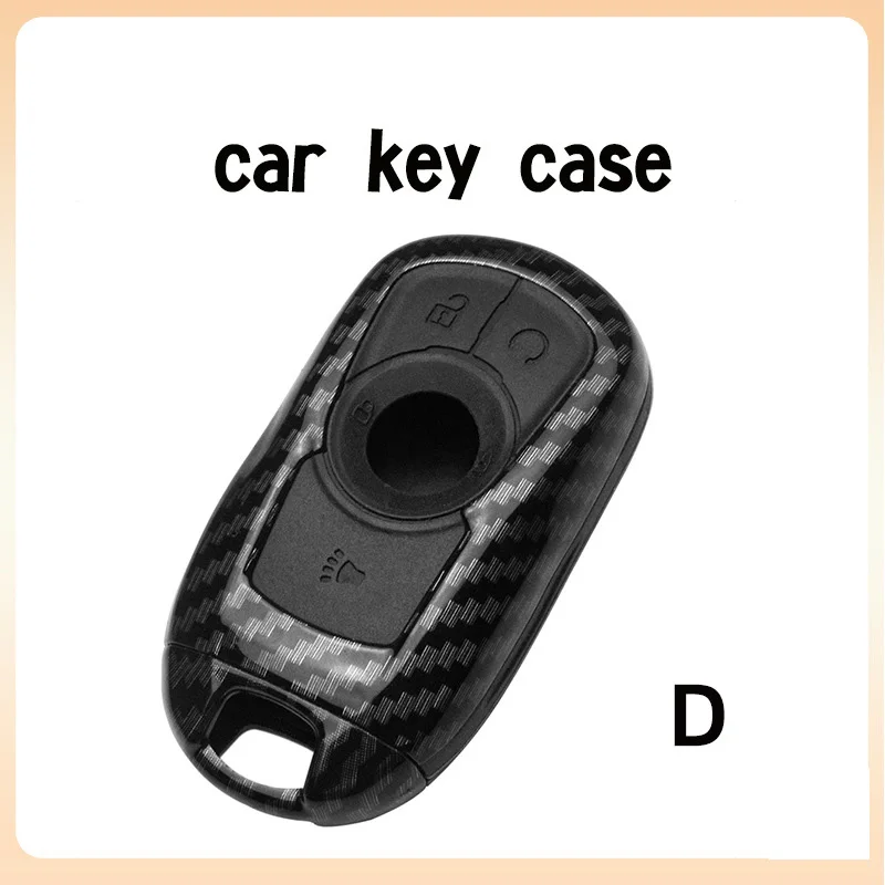 ABS Carbon Car Key Case Cover For Buick Envision Vervno GS 20T 28T Encore NEW LACROSSE Opel Astra k Accessories