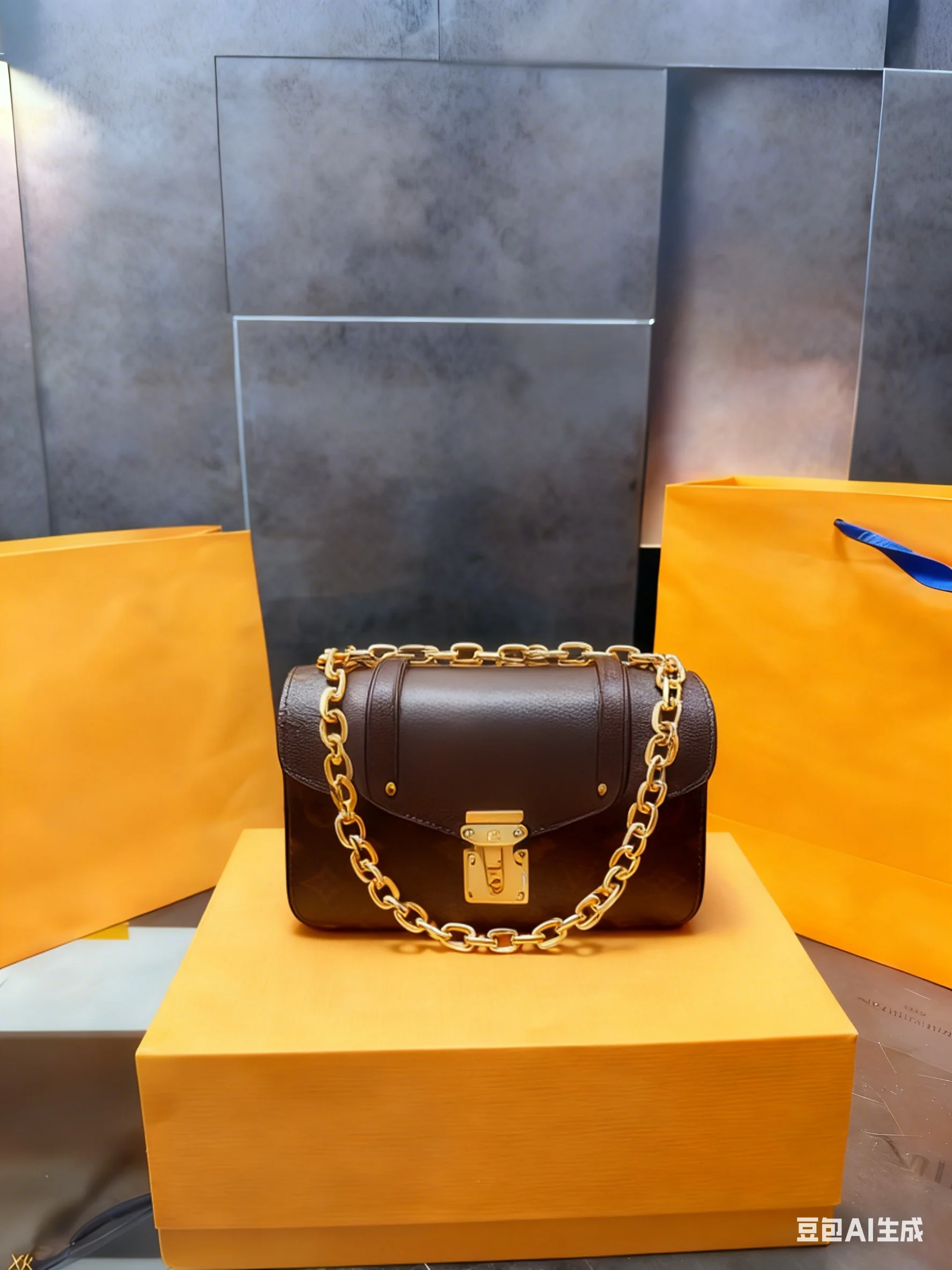 

2025 New Fashionable and Comfortable Christmas Present Handle and Single Zippers Straps Large Capacity Bag