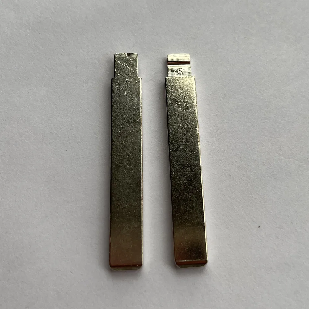 10pcs #75 KD VVDI Blade For Kia New Sorento Geely Panda Remote Key Blade For KD VVDI Xhorse Flip Remote Blade Locksmith Tool