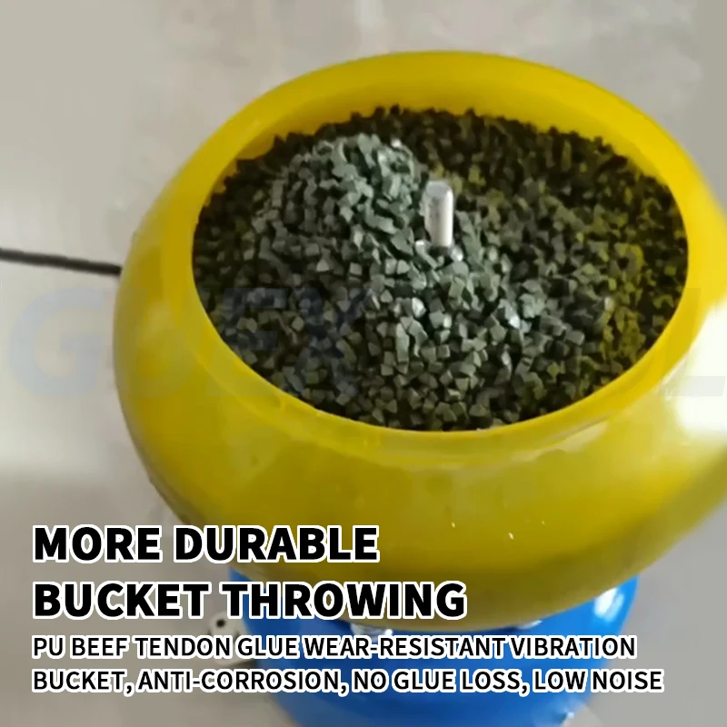 آلة تلميع الاهتزاز اليشم آلة تلميع توقيت أوتوماتيكية بالكامل آلة تلميع إزالة الأزيز المعدنية باللؤلؤ