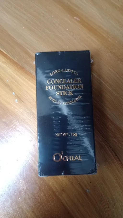 O'cheal Two In One Concealer Foundation Stick Facial Matte Waterproof Bronzer Contouring Face Coverage Moisturizing Makeup Cream photo review