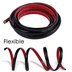1roll Self-Adhesive Plain Floor Sealing Sticker Flexible Tile Molding Tile Edge Liner Peel and Stick Tile Trim For Home Decor