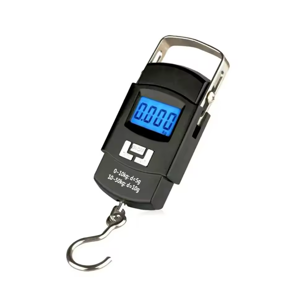 Balanca Digital Portatil de Gancho para Mala e Bagagem ate 50kg