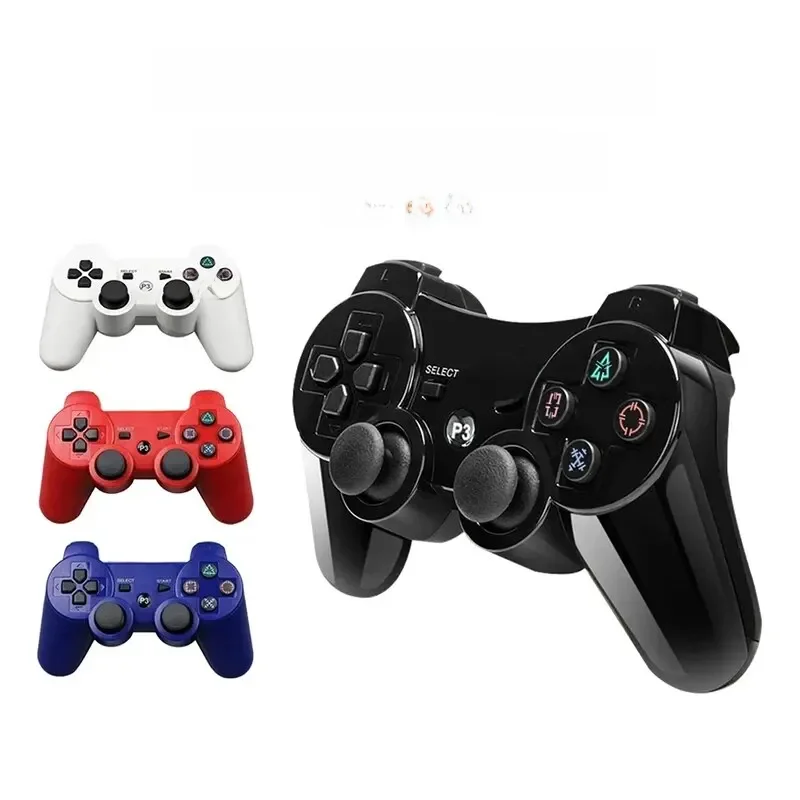 Controlador para sony ps3 super fino pc joystick gamepad para play station 3 sem fio bluetooth joy