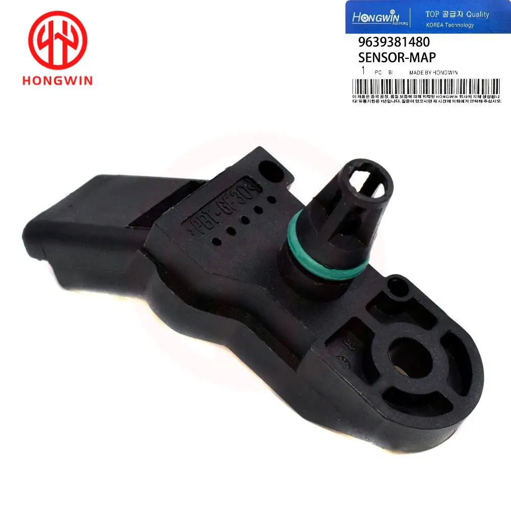 MAP Air Intake Manifold Absolute Boost Pressure Sensor 9639381480 1920AJ  For Peugeot 206 207 306 307 407 1007 Partner 1991-2015