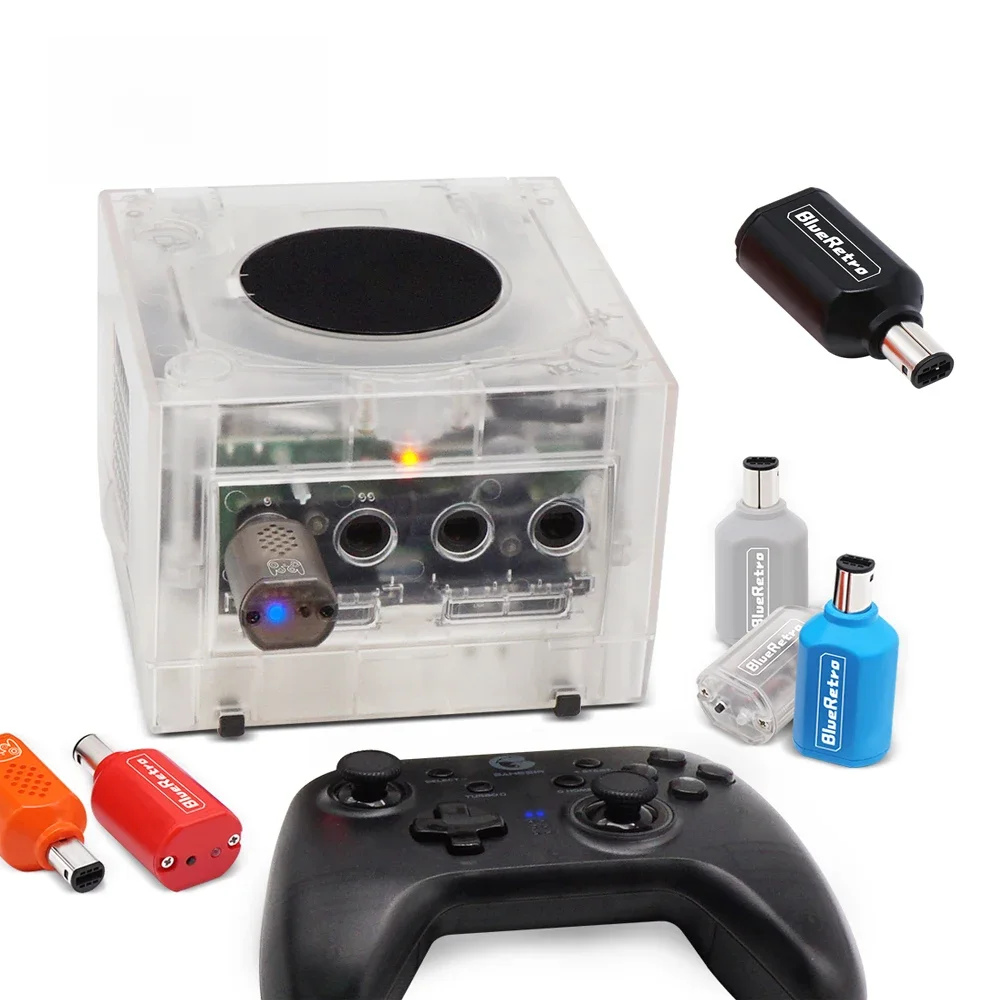 Adaptateur de contrôleurs sans fil RetroScaler BlueRetro pour Console NGC GameCube vers PS3 PS4 PS5 Switch Pro Gamesir T4 Pro Contorller
