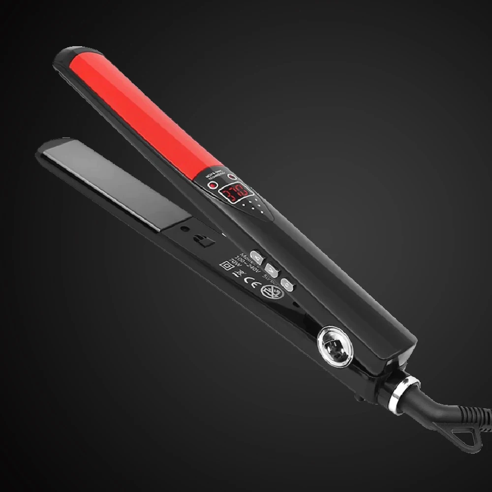 

RUCHA Flat Iron Hair Straightener and Curler 2 in 1 Fast Heat 470F Hair Straightener For Household Easy Hair Styling Tool