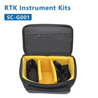 GPS Black Host Bag for NIikon Trimble Sokkia GPS RTK Small Head Rover Station Single Shoulder Bag Portable