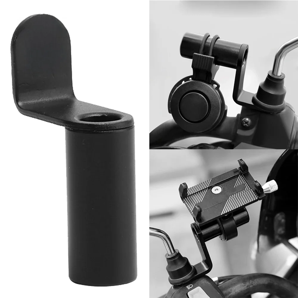 AliExpress ALLOYSEED Motorcycle Phone Holder Handlebar Stand Bike Rear View Mirror Mount Extender Security Quick Lock