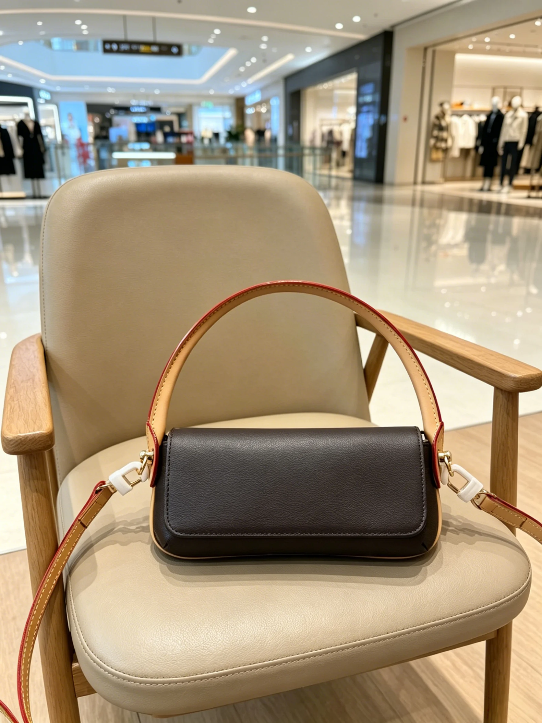 2026 Size: 22x11 cm no box New Model Versatile and Fashionable Real Leather Bag - Durable,High-Quality and Affordable