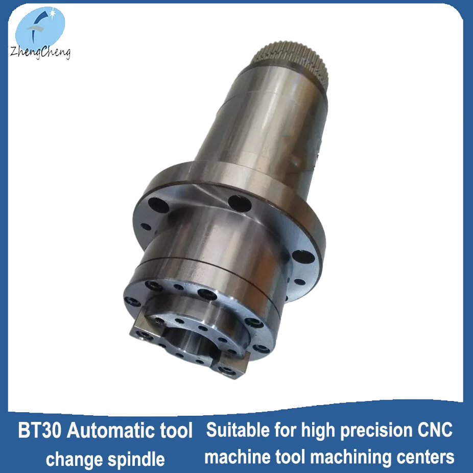 BT30 CNC spindle automatic tool change spindle 90MM/100MM for CNC milling BT30 ATC 6000RPM