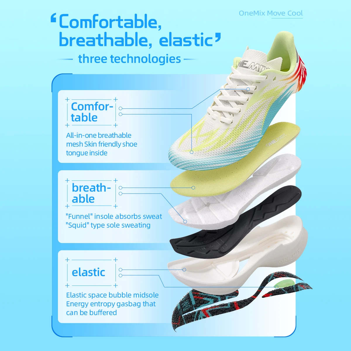 ONEMIX 2024 Professional Training Running Shoes for Men Racing Sport Shoes Breathable Women Full Sole Nylon Plate Jogging Shoes image 6