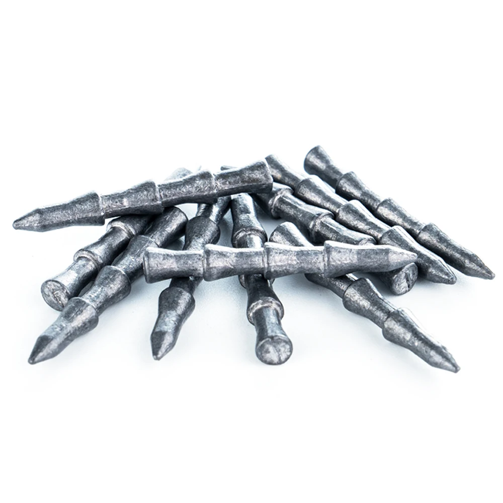30 Stück Wolfram-Nagelgewichte, hochdichte, bleifreie Einsätze für Weichplastik-Wurmköder, Neko Wacky Rig Angelzubehör – Detail 7