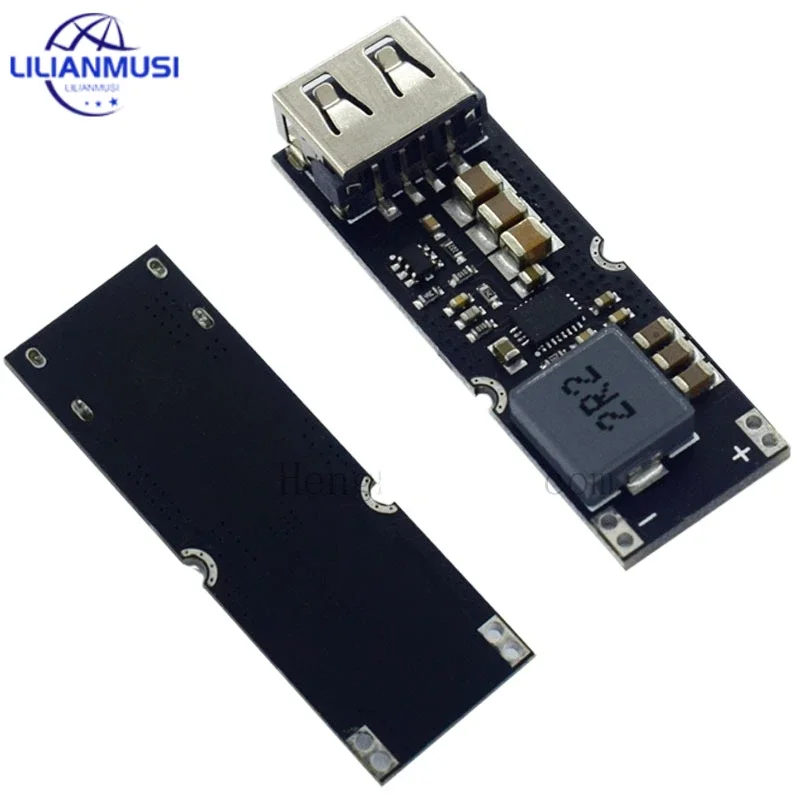 

Single Cell Lithium Battery Boost Power Module Board 3.7V 4.2V Liter 5V 9V 12V USB Mobile Phone Fast Charge QC2.0 QC3.0 TPS61088