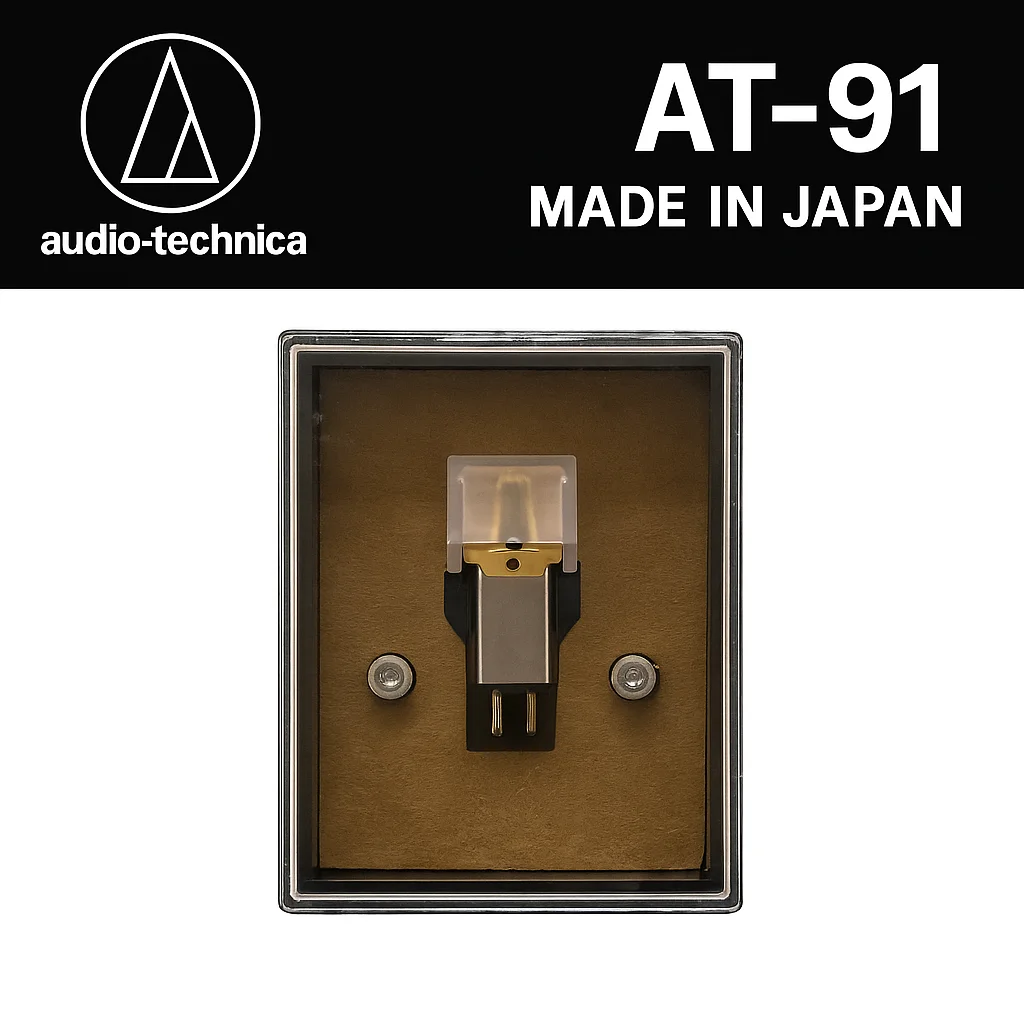 Oryginalny wkład Audio-Technica AT-91 MM |   Wyprodukowano w Japonii |   Wymiana igły gramofonowej Hi-Fi do gramofonu — zdjęcie produktu 5